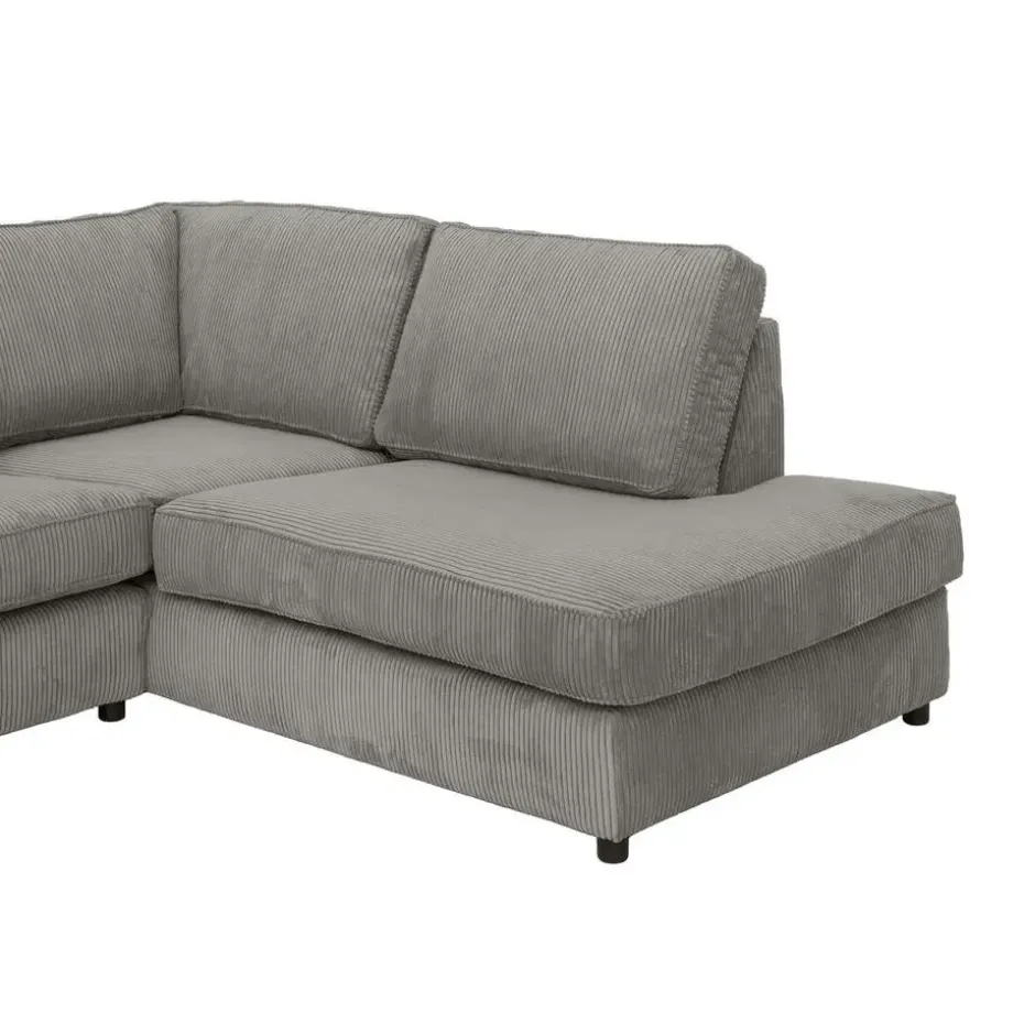 Hoekbank Stuttgart rechts - grijs