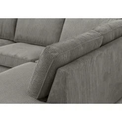 Hoekbank Stuttgart rechts - grijs