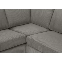 Hoekbank Stuttgart rechts - grijs