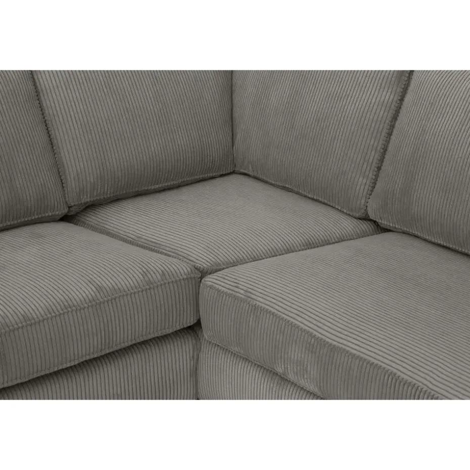 Hoekbank Stuttgart rechts - grijs
