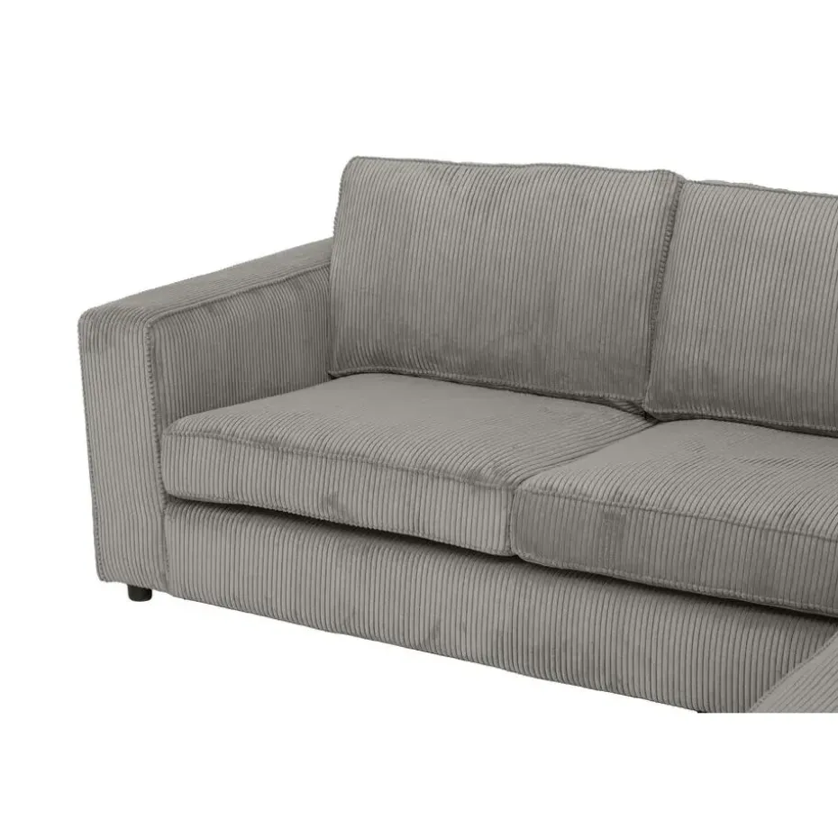 Hoekbank Stuttgart rechts - grijs