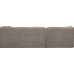 Hoekbank Tibas links - stof Raven - beige