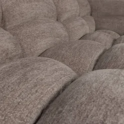 Hoekbank Tibas links - stof Raven - beige