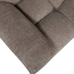 Hoekbank Tibas rechts - stof Raven - beige