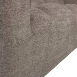 Hoekbank Tibas rechts - stof Raven - beige