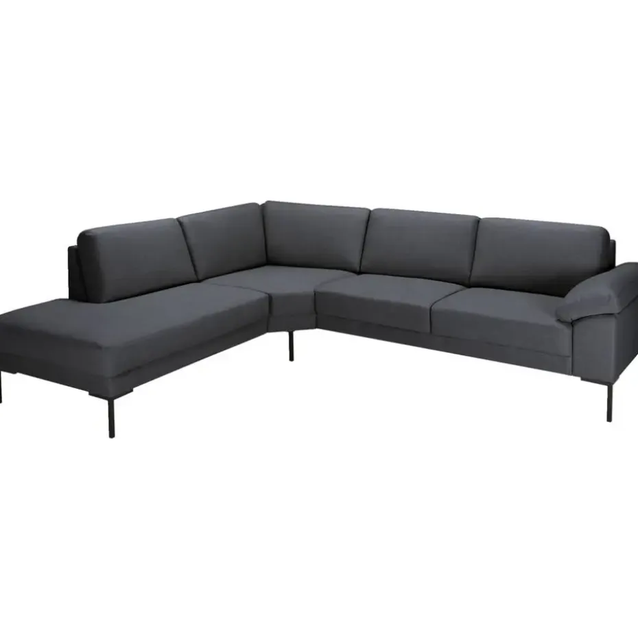 Hoekbank Tom links - Basel - antraciet