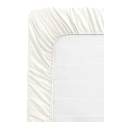 Hoeslaken Katoen - off white - 180x200 cm