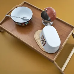 Home Deco Factory bed tafeltje / dienblad op pootjes - 45 x 30 cm