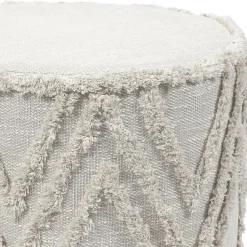 Home Deco Factory Bijzet poef Berber Mirage - MDF - 37 x 41 cm