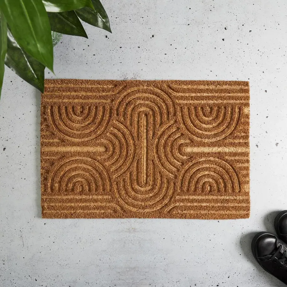 Home deco factory Deurmat Organisch - rechthoek - 40 x 60 cm