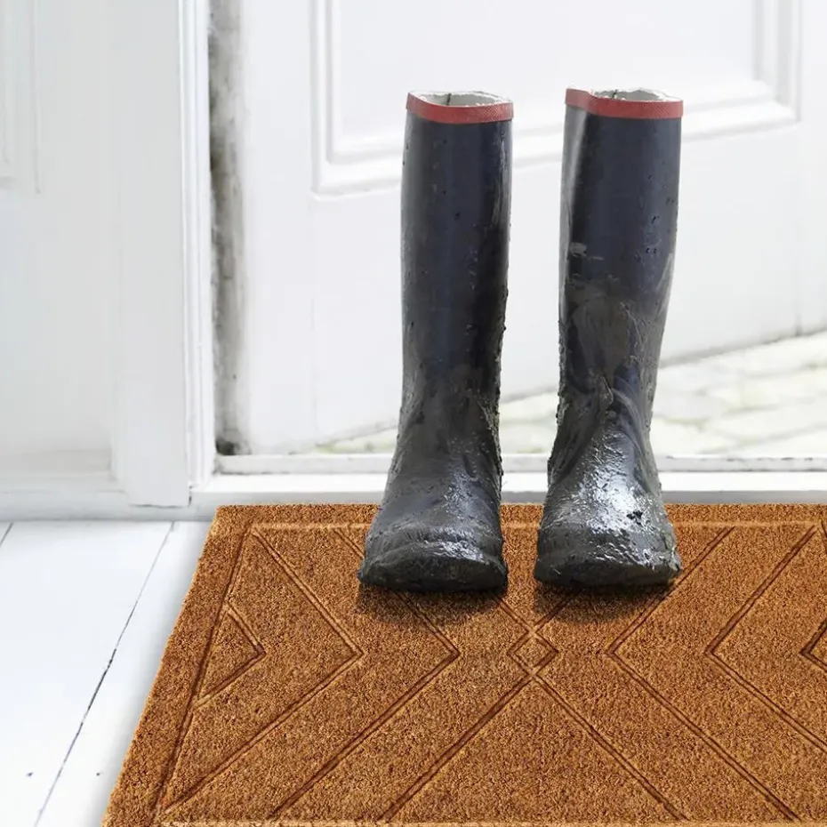 Home deco factory Deurmat Lineair - rechthoek - 40 x 60 cm