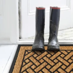 Home deco factory Deurmat Madrid - rechthoek - 40 x 60 cm