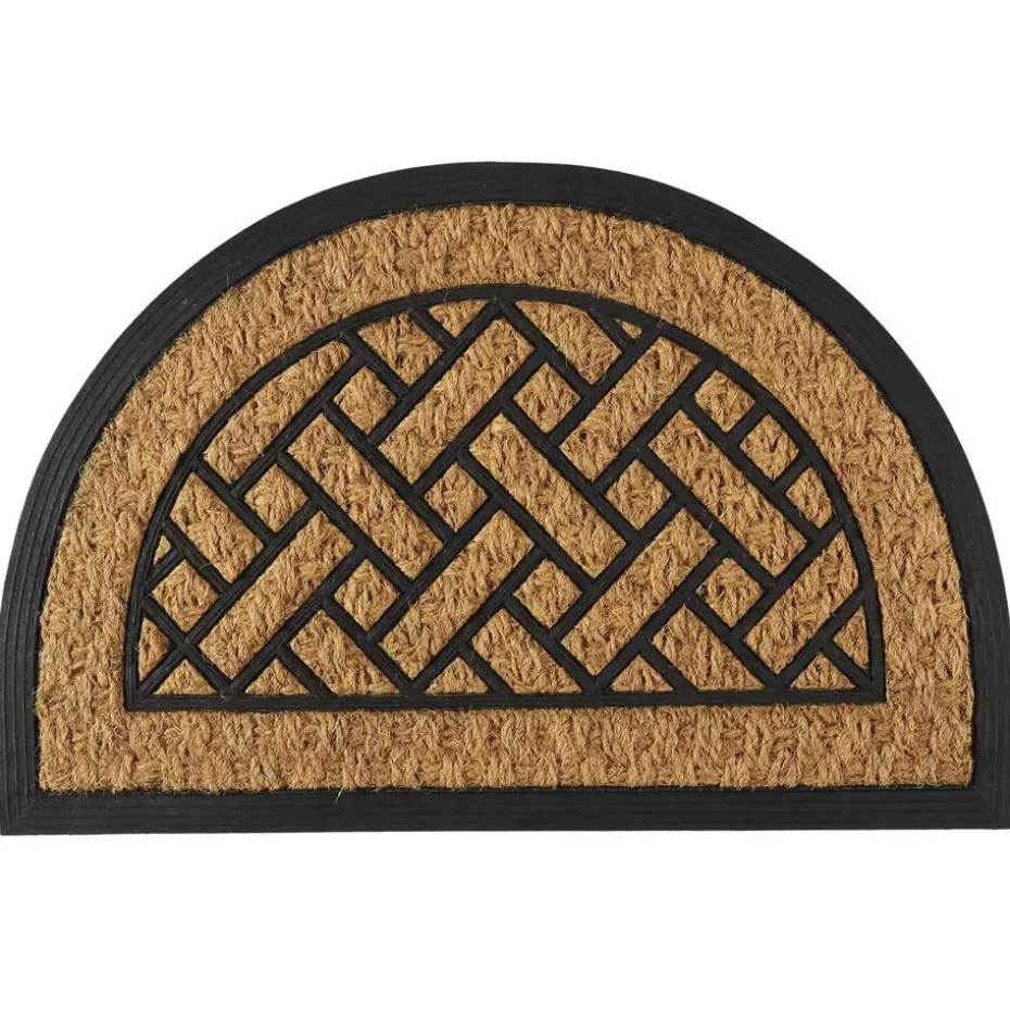 Home deco factory Deurmat Madrid - half rond - 40 x 60 cm