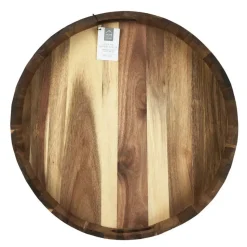 Home Deco Factory dienblad van Acacia - 40 x 5 cm - bruin