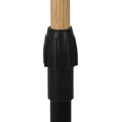 Home Deco Factory kledingrek - verstelbaar - zwart - 160 cm