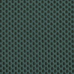 Home Deco Factory Poef/krukje - boucle - petrol - D37 x H44 cm