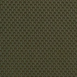 Home Deco Factory Poef/krukje - boucle - groen - D37 x H44 cm