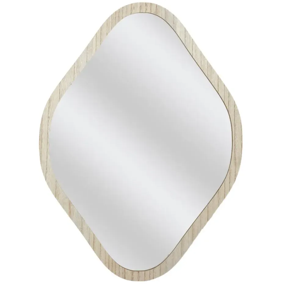 Home Deco Factory Spiegel - hout - 44 x 60 cm - wandspiegel