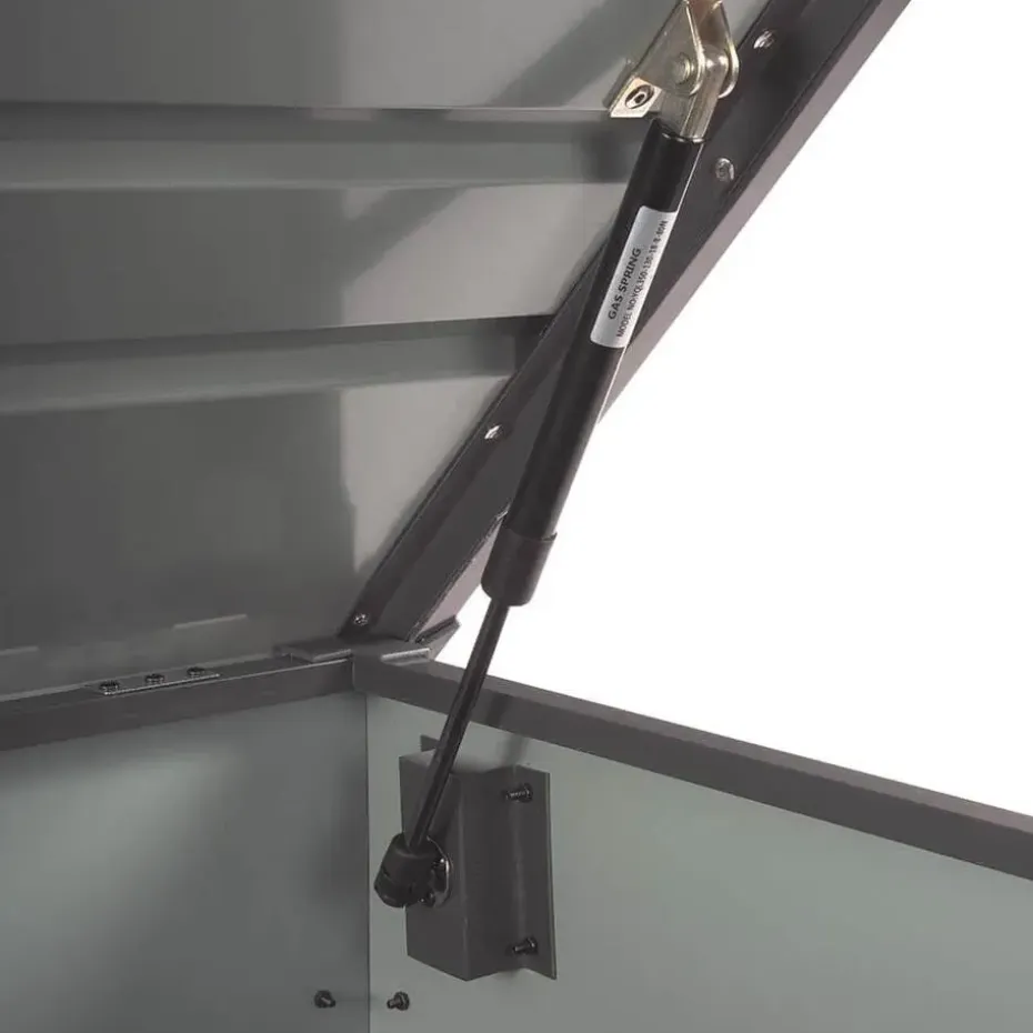 HOME DELUXE - Metalen opbergbox MEGABOX XL - 126 x 56 cm 400l antraciet