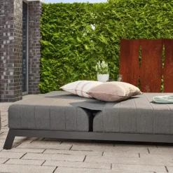 HOME DELUXE - VALENCIA ligstoel met verstelbare rugleuning - 203 x 144 cm