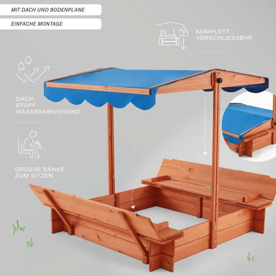 HOME DELUXE BUDDELKISTE zandbak