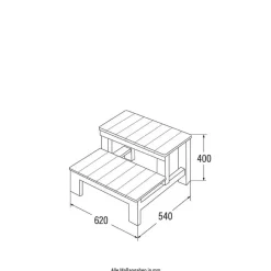 HOME DELUXE Buiten whirlpool MASI