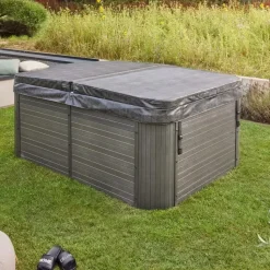 HOME DELUXE Buiten whirlpool BEACH Met treden en thermische afdekking