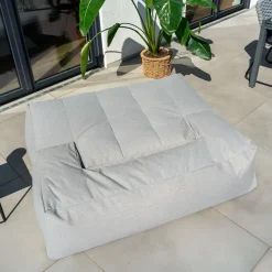 HOME DELUXE buitenzitzak HEAVEN - Lichtgrijs - 76 x 152 x 100 cm