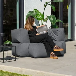 HOME DELUXE buitenzitzak HEAVEN - antraciet 76 x 152 x 100 cm