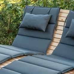 HOME DELUXE golfhouten ligstoel TAIGA incl. kussen Aantal: 1