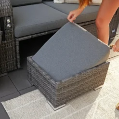 HOME DELUXE loungeset HOLBY met regenhoes