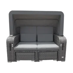 HOME DELUXE loungeset HOLBY met regenhoes