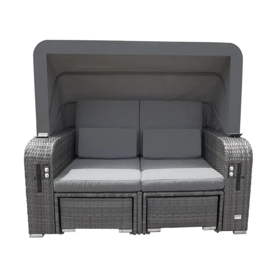 HOME DELUXE loungeset HOLBY met regenhoes