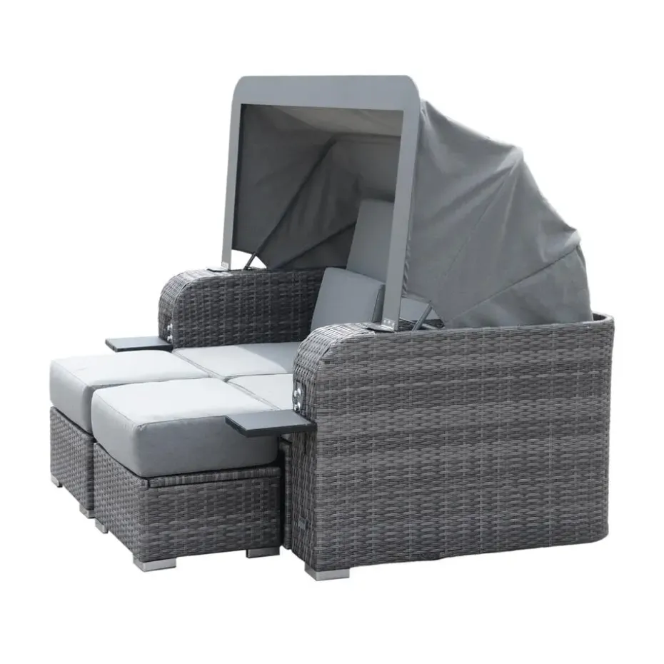 HOME DELUXE loungeset HOLBY met regenhoes