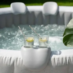 HOME DELUXE Opblaasbare Whirlpool Splash Beton 4 st.