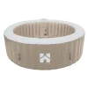HOME DELUXE Opblaasbare Whirlpool Splash Beige 4 st.