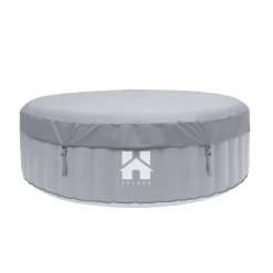 HOME DELUXE Opblaasbare whirlpool SPLASH Grijs