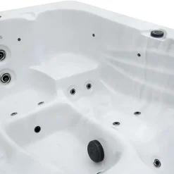 HOME DELUXE Outdoor Whirlpool SUNSET Met trap en thermische afdekking