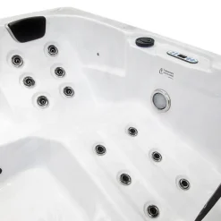 HOME DELUXE Outdoor Whirlpool WHITE MARBLE PURE