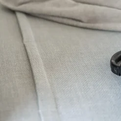 HOME DELUXE Slaapstoel SNOOZE - Beige 79 x 28 x 132 cm