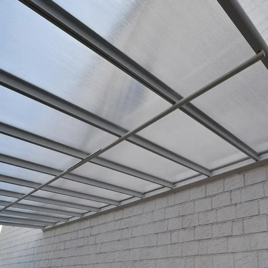 HOME DELUXE terrasoverkapping SOLIS wit 312 / 320 x 300 / 303 x 278 / 226 cm