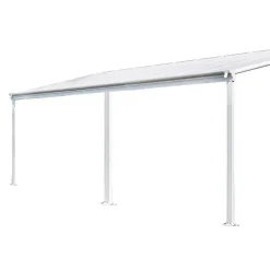 HOME DELUXE terrasoverkapping SOLIS wit 564 / 557 x 303 / 300 x 278 / 226 cm
