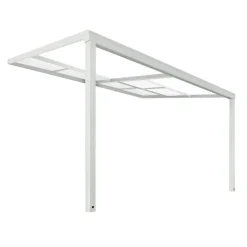 HOME DELUXE terrasoverkapping SOLIS DELUXE wit 390 x 295 x 233 / 272 cm