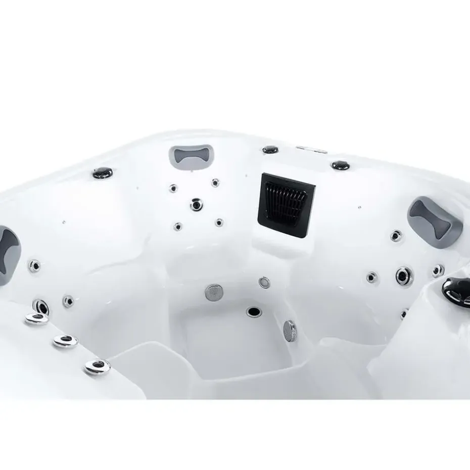 HOME DELUXE Whirlpool buiten SEA STAR Met treden en thermische afdekking