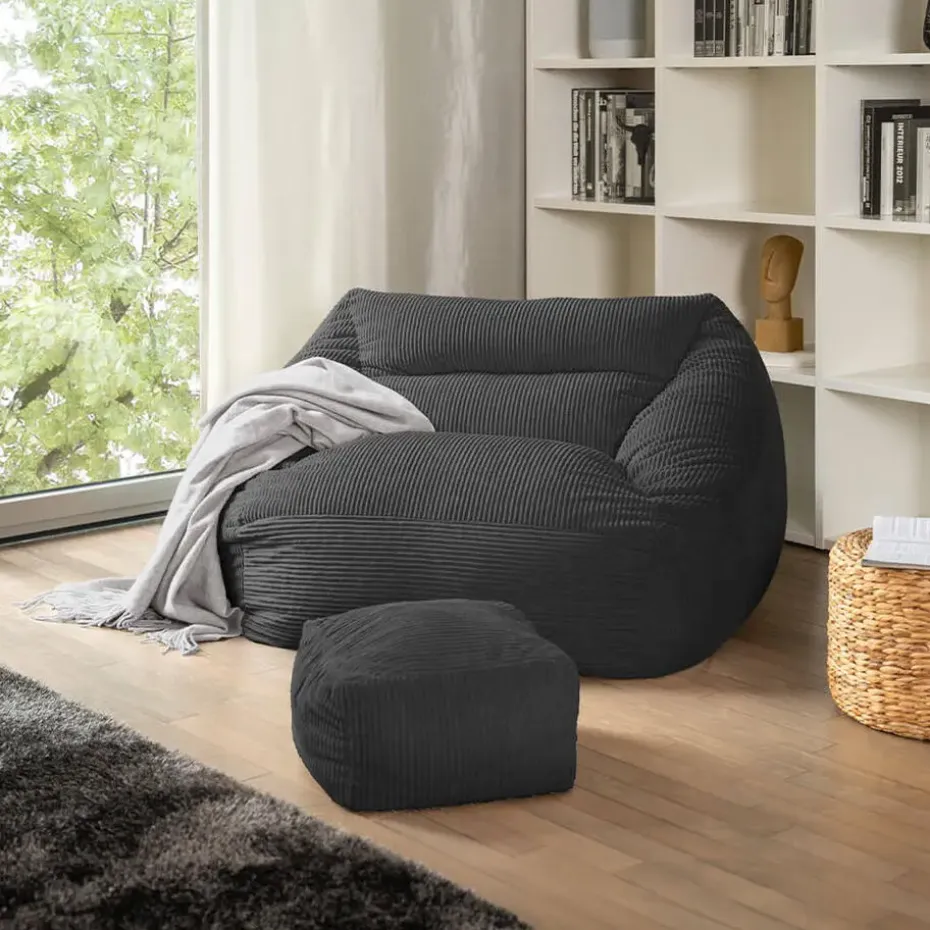 HOME DELUXE Zitzak COSY Antraciet