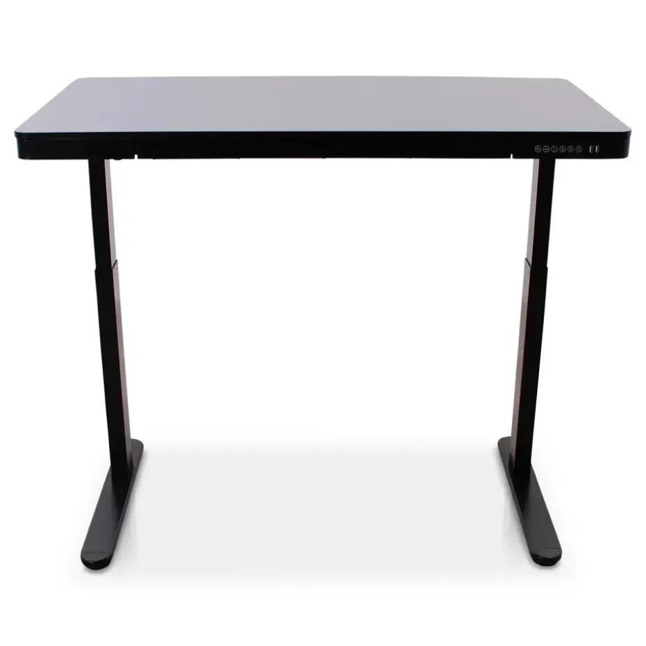 Home Office - Zwart - 120 x 60 - Zit-sta bureau elektrisch verstelbaar