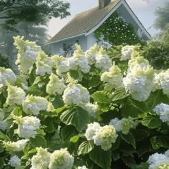 Hortensia - Hydrangea quercifolia 'Ice Crystal' - Hoogte 25-40cm - ⌀19cm