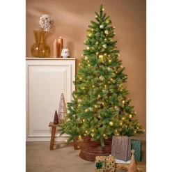 House of Seasons Kerstballen Set - 60 Stuks - Lichtgroen