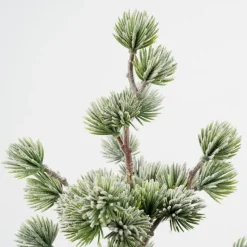 House of Seasons Kunstkerstboom in Jute - H45 x Ø23 cm - Groen Frosted