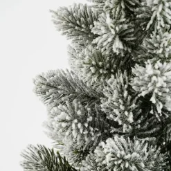 House of Seasons Kunstkerstboom in Jute - H60 x Ø30 cm - Groen Frosted